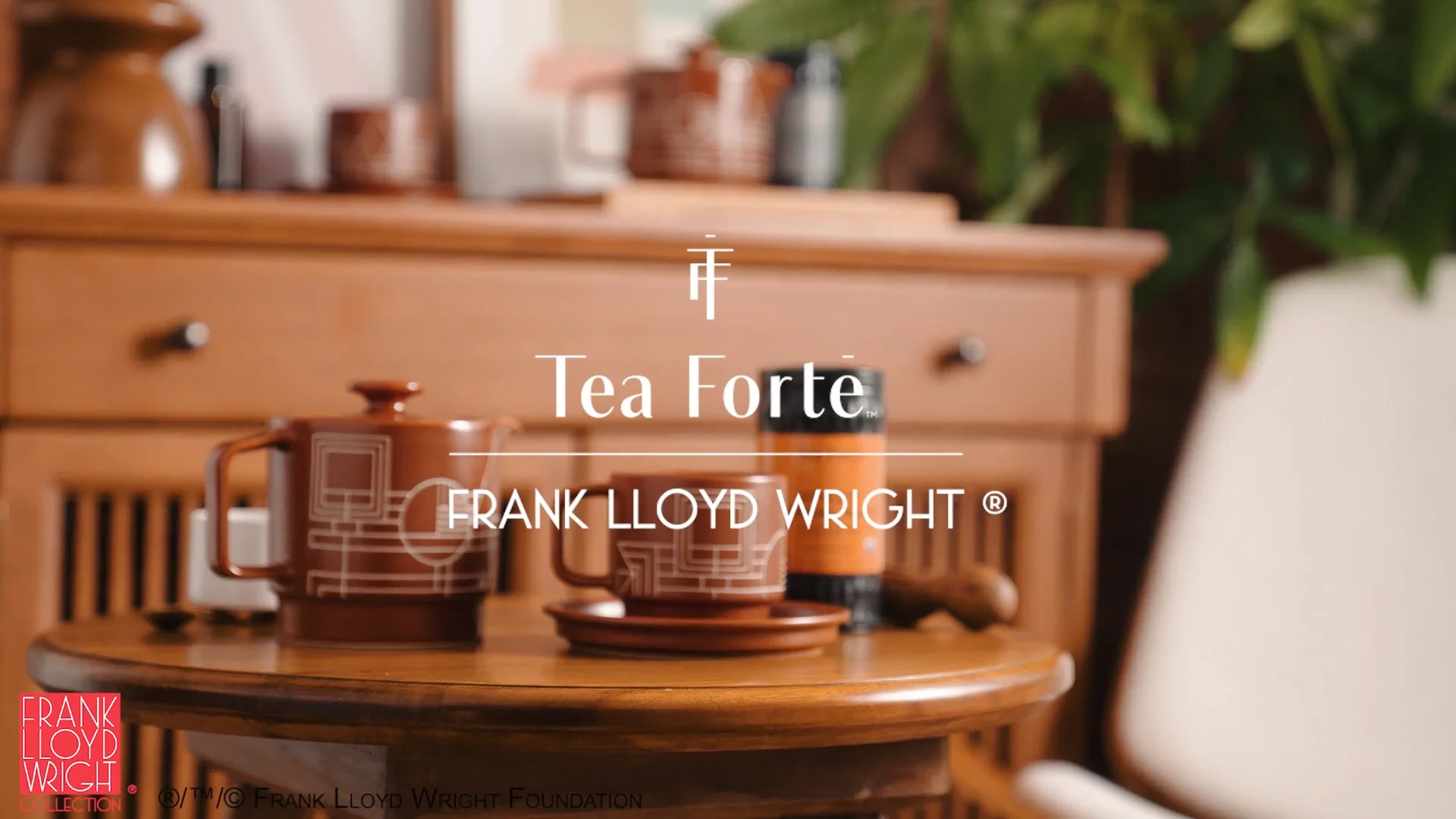 Video - Introducing the Frank Lloyd Wright Terra Teaware Collection