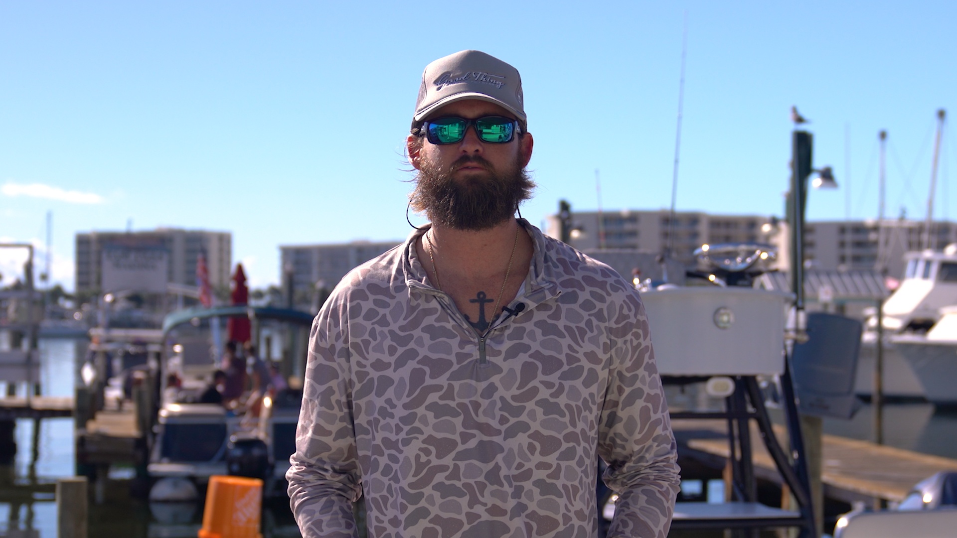 Business Card: Good Thing Fishing Charter