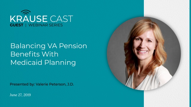 Balancing VA Pension Benefits With Medicaid Planning