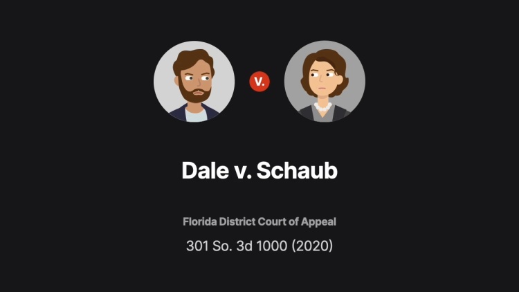 Dale v. Schaub and State Farm Automobile Insurance Co.