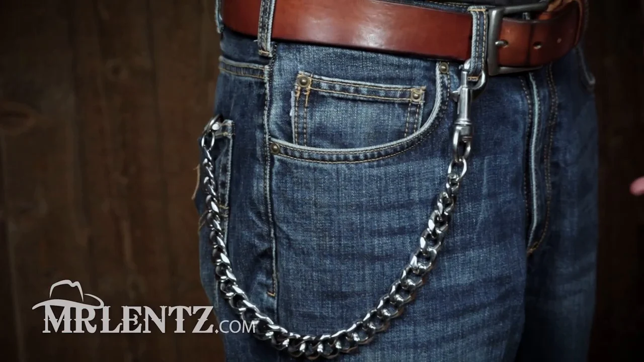 小物 US original wallet chain long Extra Large Wallet Chain - Stainless Steel | Mr. Lentz Shop