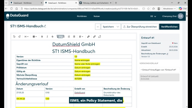 ISMS Build-up: Führung & Verpflichtung richtig umsetzen