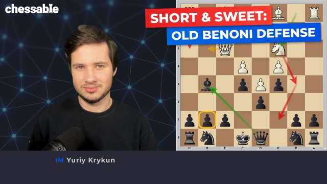 Chess Openings: Learn to Play the Old Benoni Defense 