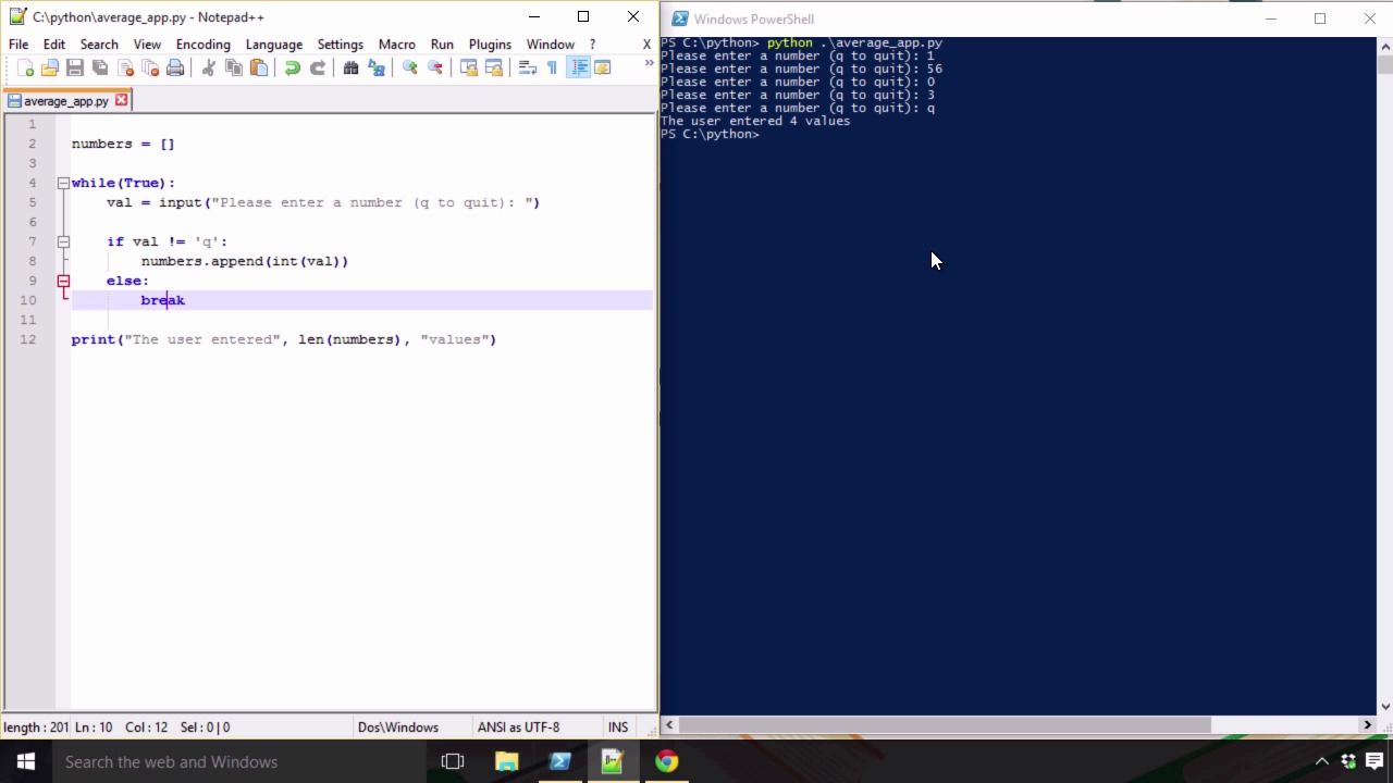 Learn to Code With Python - Building an Average Calculator