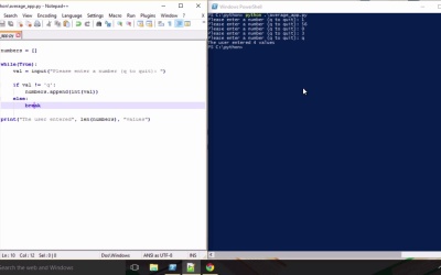 Learn to Code With Python - Building an Average Calculator