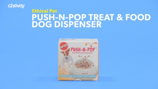  The UFO Interactive Push Button Food Treat Dispenser