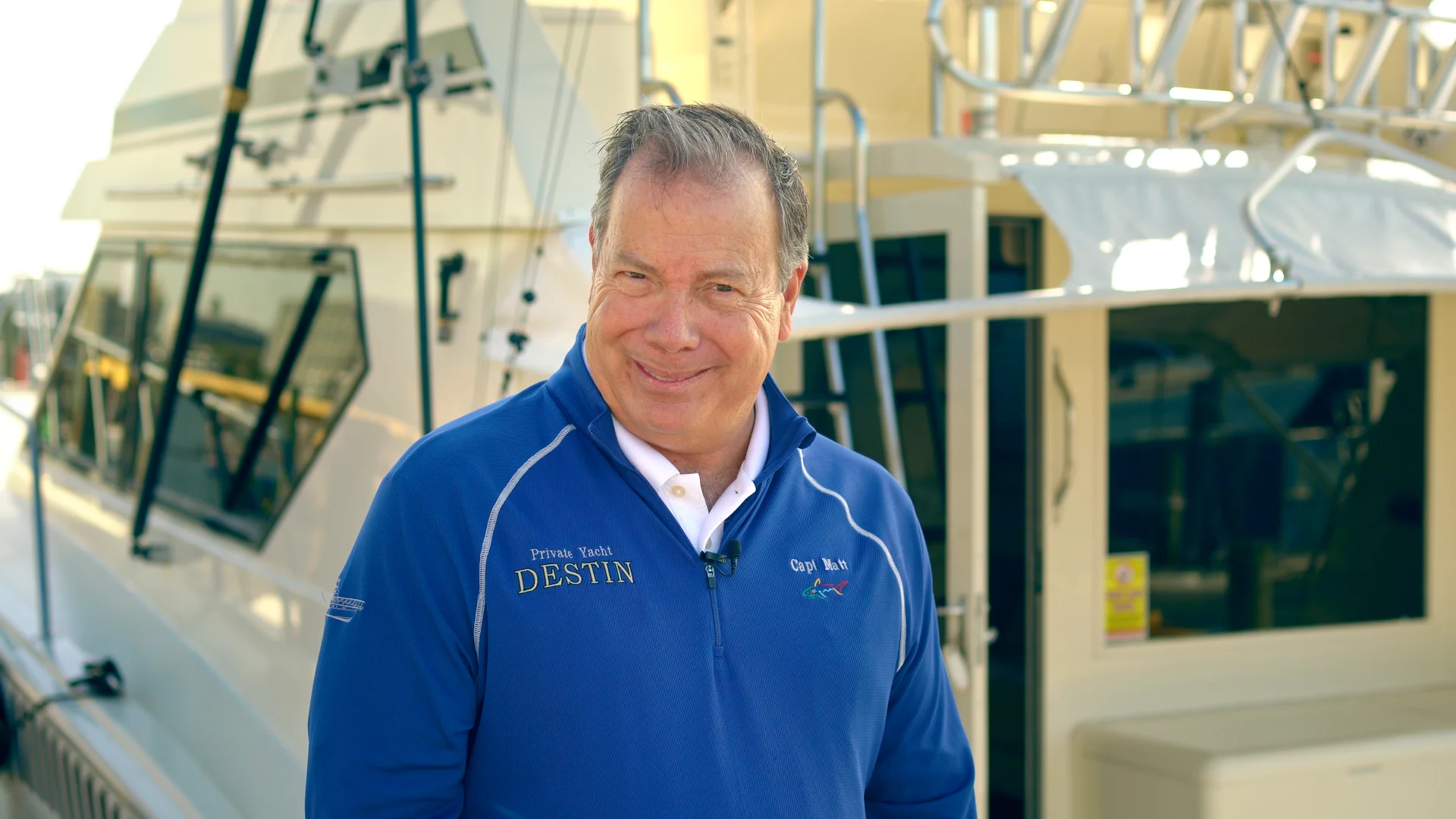 Business Card: Private Yacht Destin