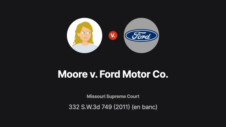 Moore v. Ford Motor Co.