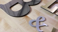 Metal on Acrylic Letters - Custom