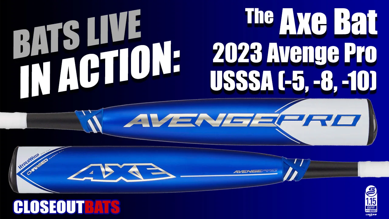 Axe Avenge Pro (-10) USSSA Baseball Bat - 2023 Model