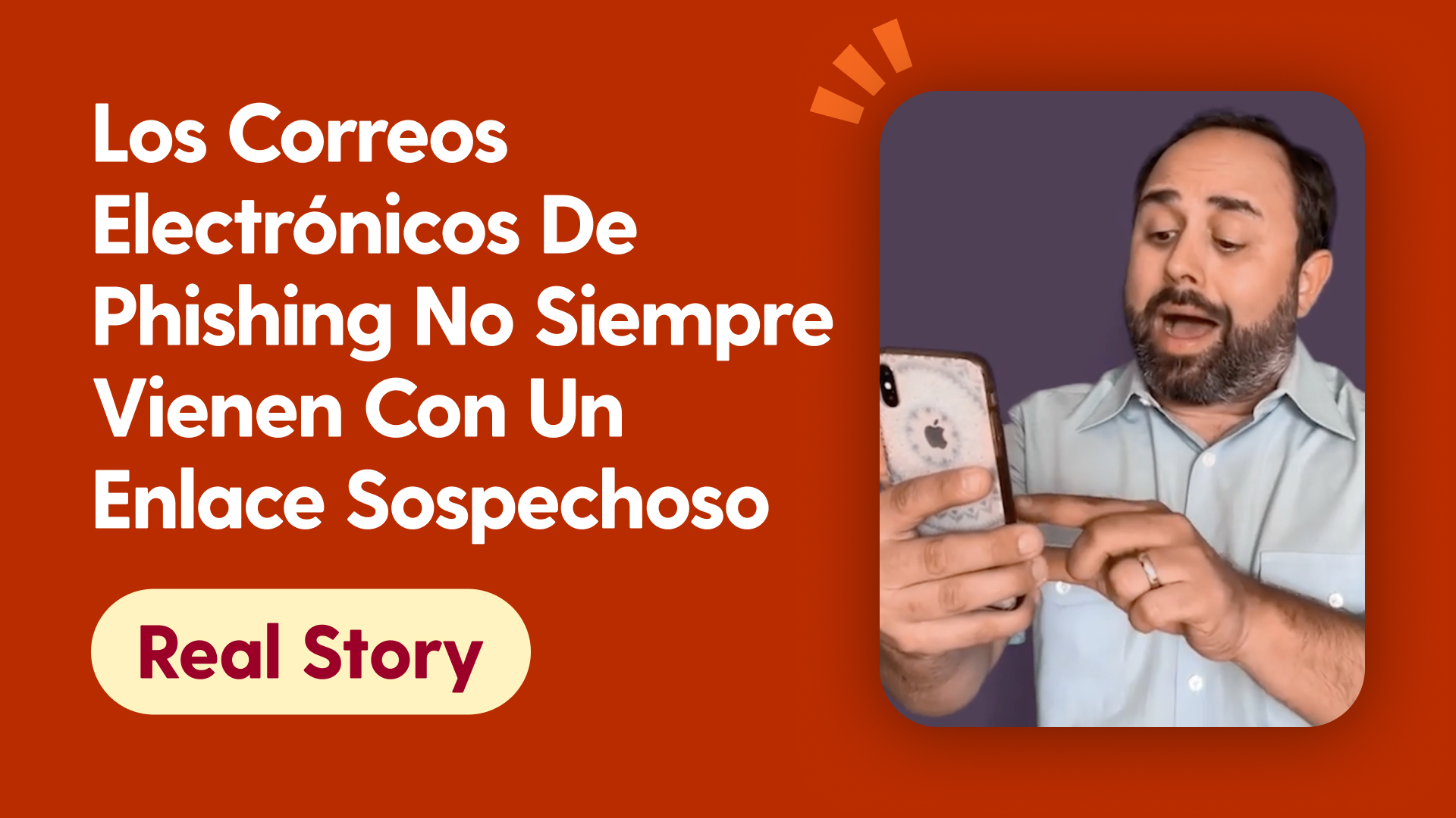 Los correos electrónicos de phishing no siempre vienen con un enlace sospechoso