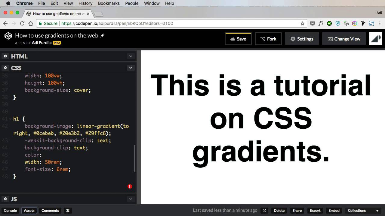 CSS Gradients: Bạn muốn học cách sử dụng màu Gradient trong CSS để tạo ra một trang web chuyên nghiệp hơn và đẹp hơn? Hãy đến và tìm hiểu với bài viết How to Use CSS Gradients on the Web. Ngay trong bài viết này, bạn sẽ tìm thấy phương pháp và kiến thức để áp dụng Gradient một cách đúng chuẩn và tiện lợi nhất.