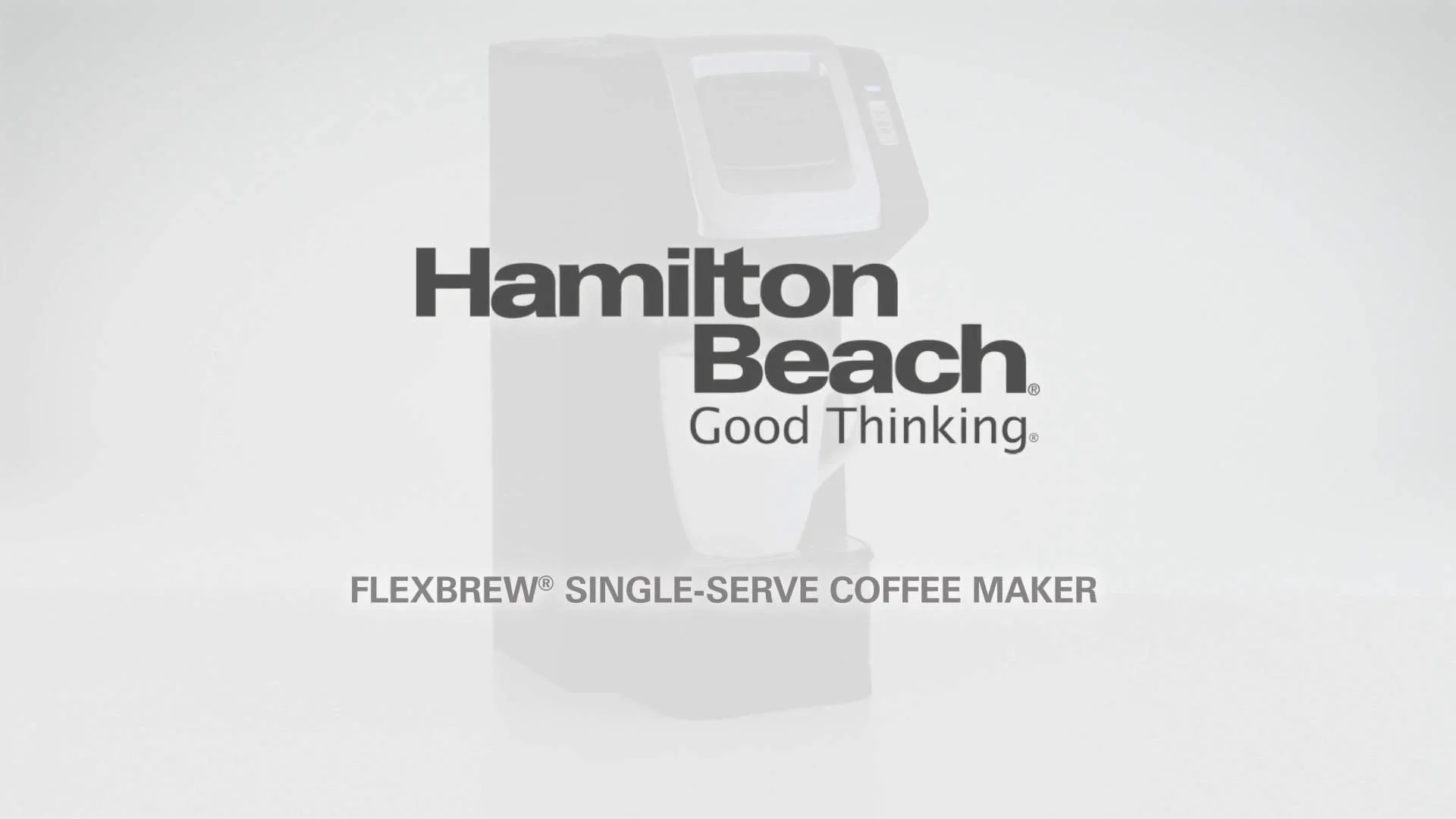  Hamilton Beach 49979 FlexBrew Single-Serve Coffee Maker  Compatible with Pod Packs and Grounds,0.41 liters, Black & Chrome : Home &  Kitchen