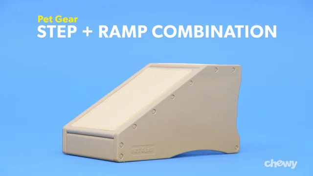 Sturdy Pet Gear Stramp Stair and Ramp Combination Lightweight/Portable Dog/Cat Easy Step 