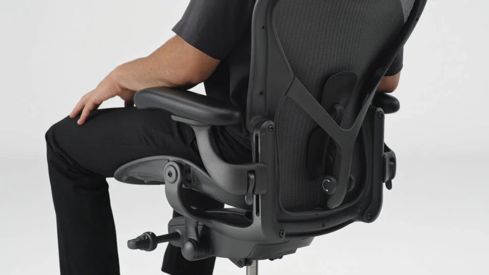 Details about   High quality black leather office chair 