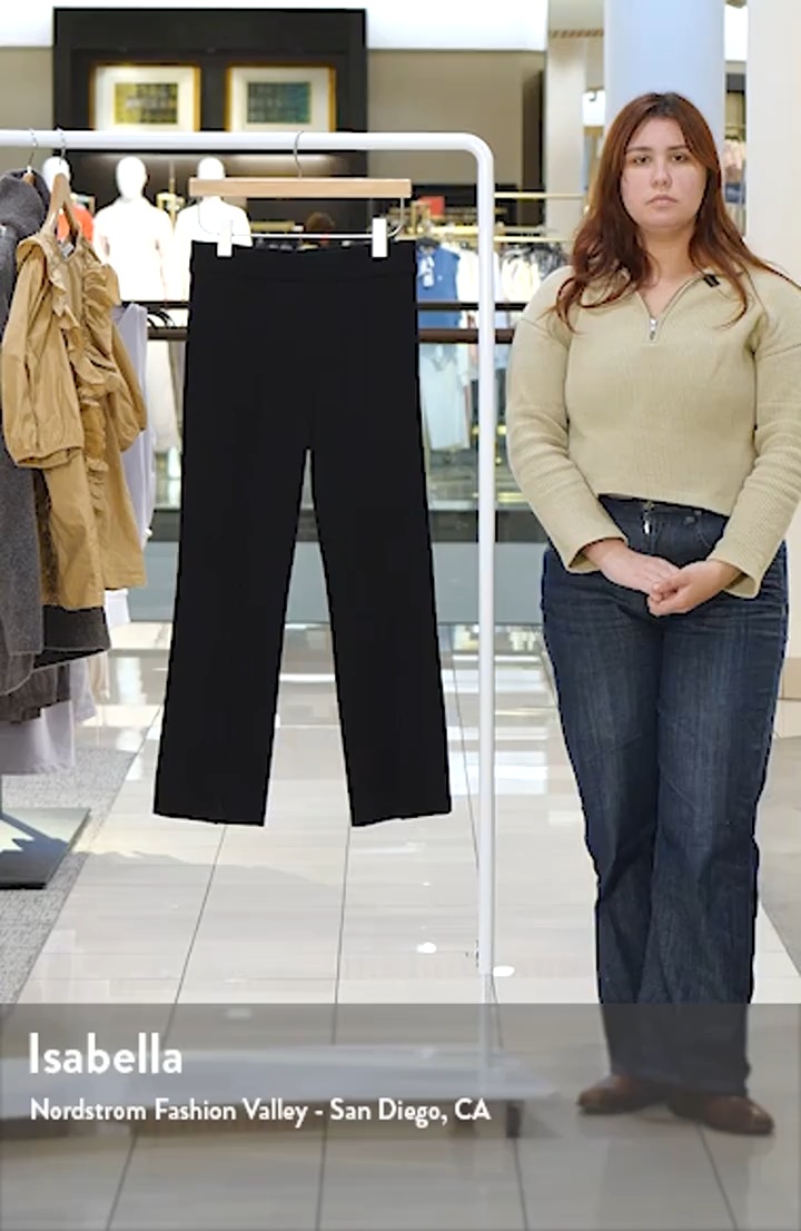 Ponte Pintuck Kick Flare Pants (Women) | Nordstrom