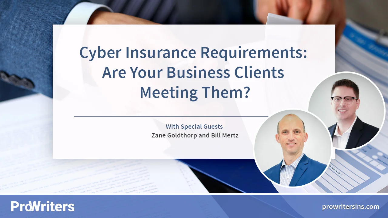 Cyber Insurance Coverage Requirements | ProWriters Insurance