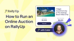 How to Run Multiple Fundraisers on One Webpage