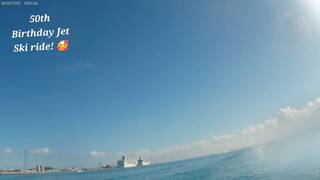 50th Birthday Jet Ski Ride in Bermuda