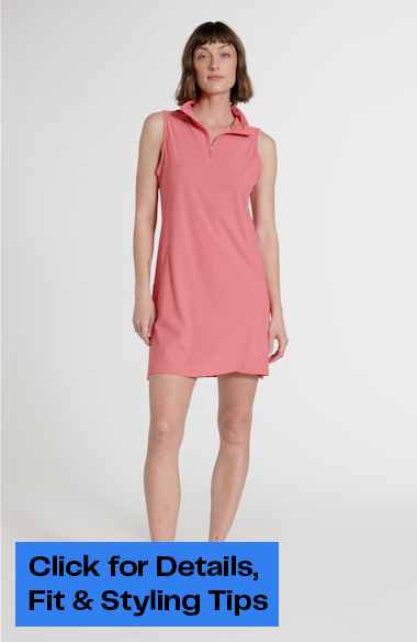 トップス Scalloped Polo Dress Z by Zella Take Five Polo Dress | Nordstromrack
