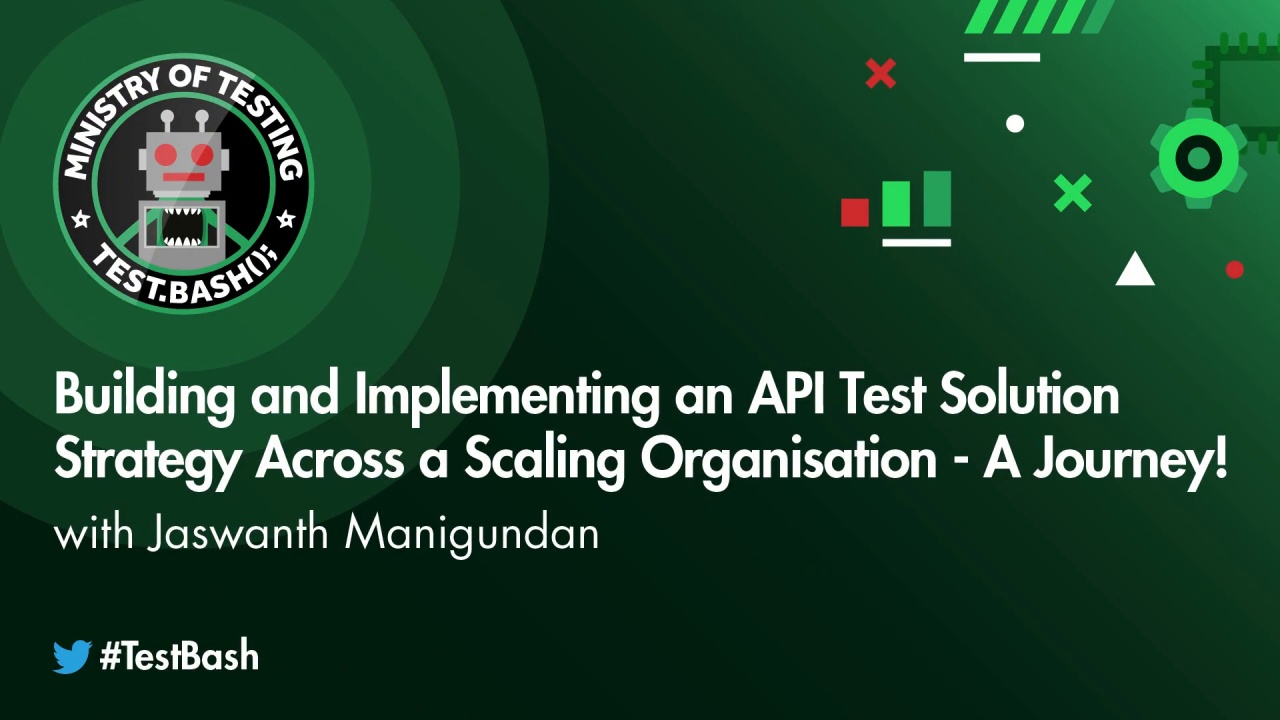 Building and Implementing an API Test Solution Strategy Across a Scaling Organisation - A Journey! image