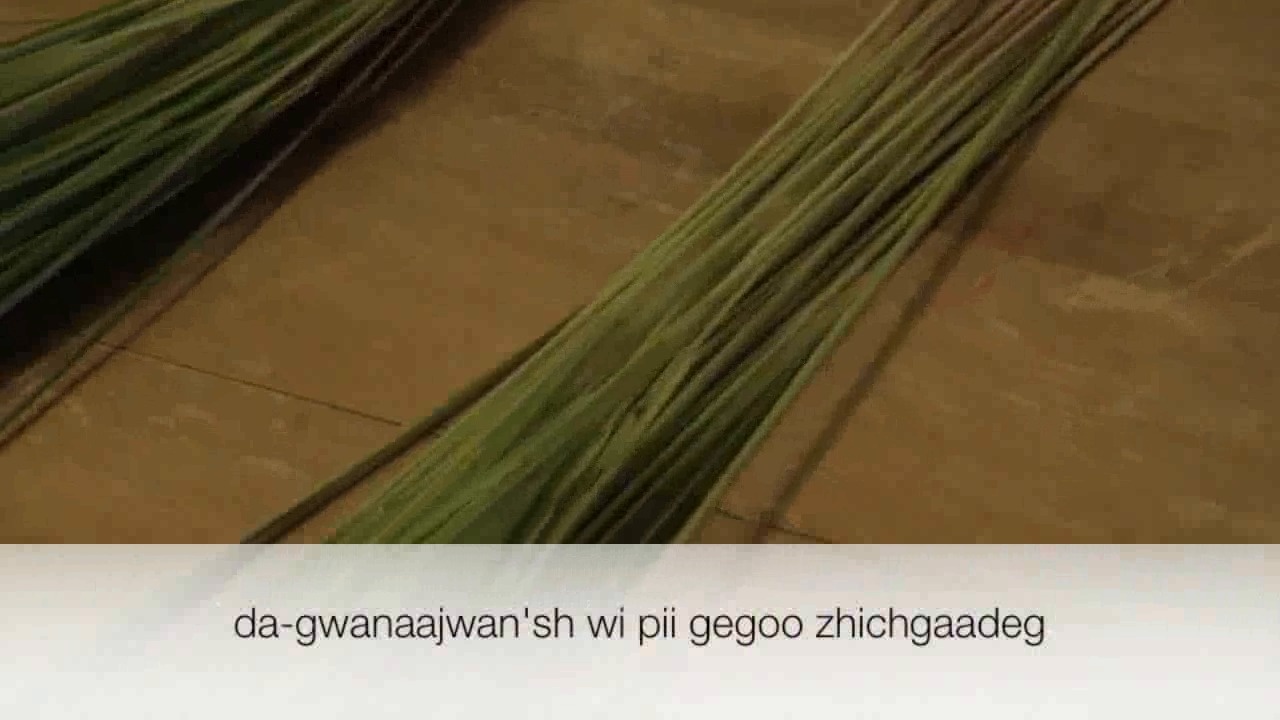 Biintoon Wiingashk Cleaning Sweetgrass M'Chigeeng First Nation