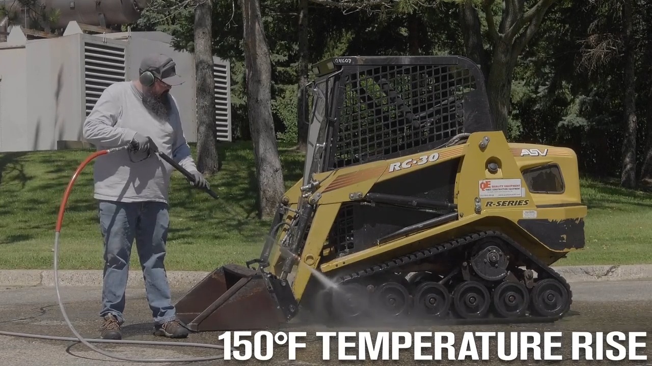 NorthStar 3500 Wet Steam Hot Water Pressure Washer | Tractorseats.com