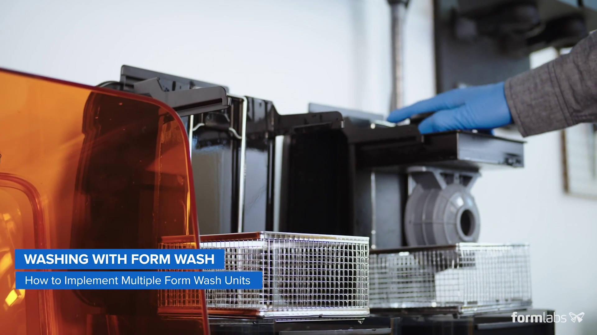 Post-Processing with the Form Wash & Form Cure