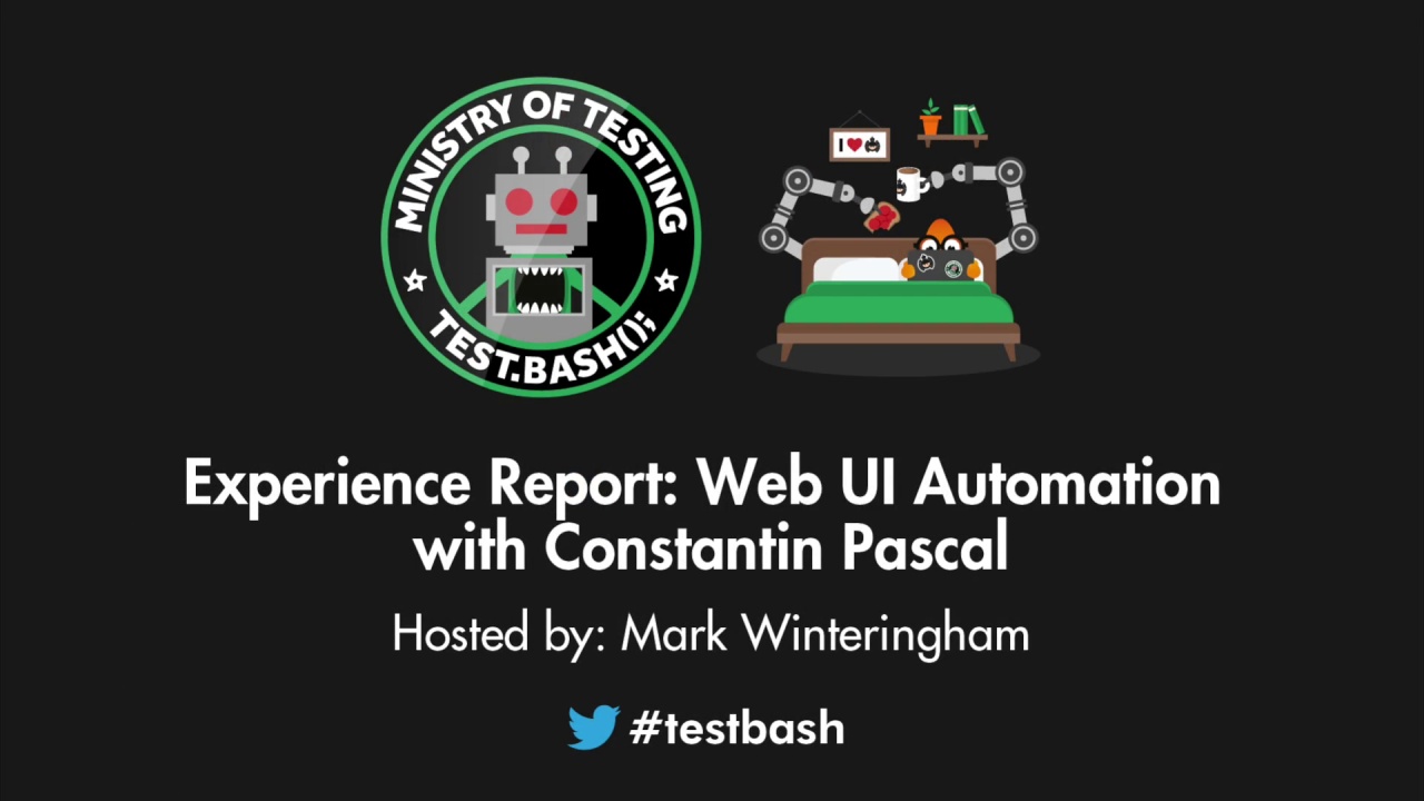 Experience Report: Web UI Automation - Constantin Pascal image