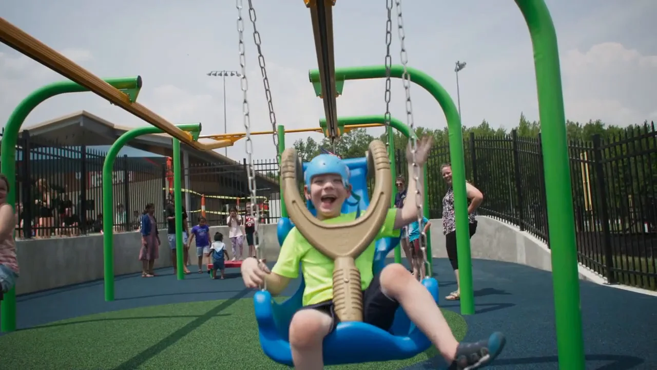 Inclusive Playground Equipment by GameTime