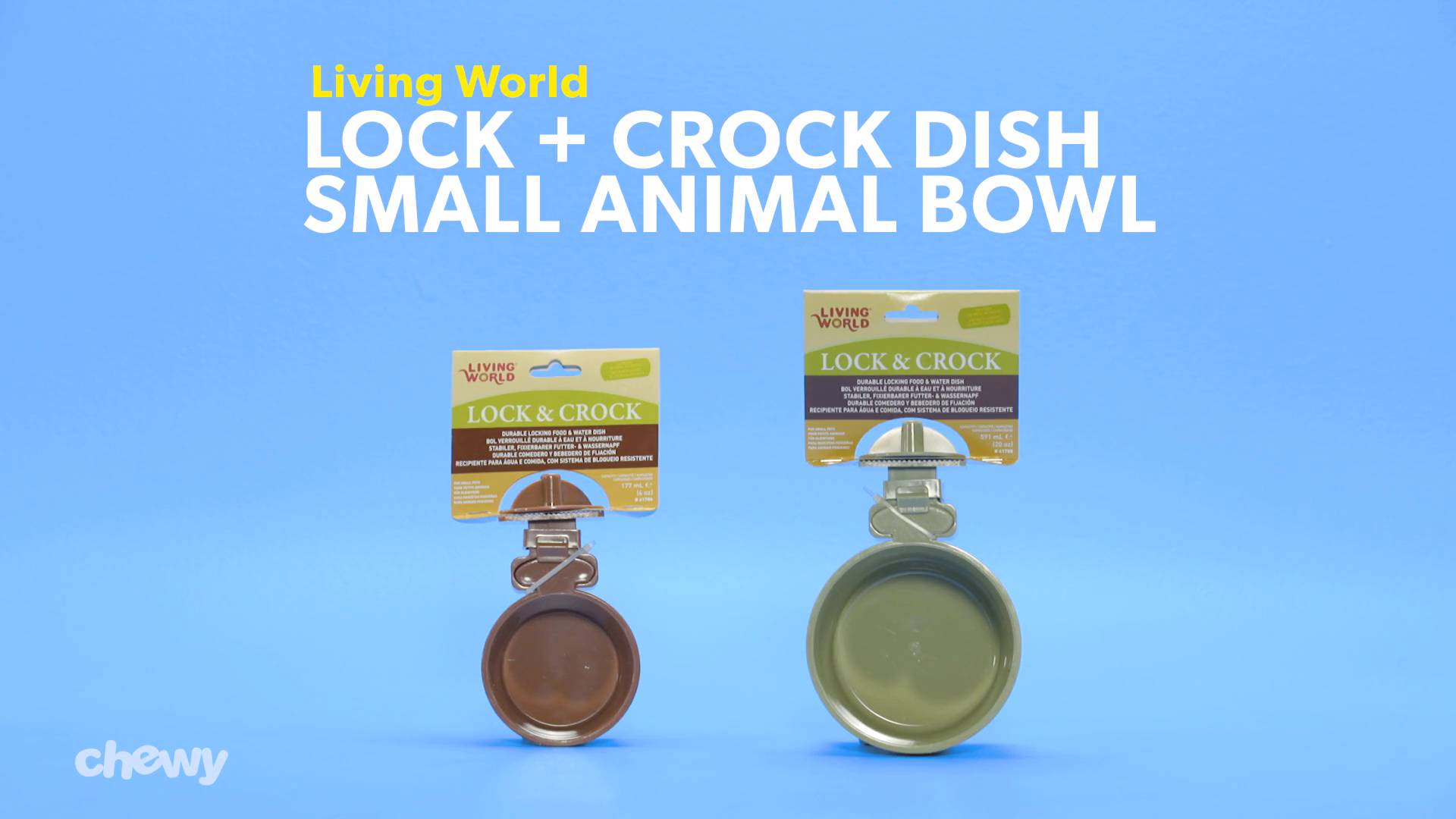 新品Living World Lock and Crock Dish, Food and Water Dish for Small Animals, 6 Oz., 61786 Living World Lock \u0026 Crock Durable Food \u0026 Water Dish