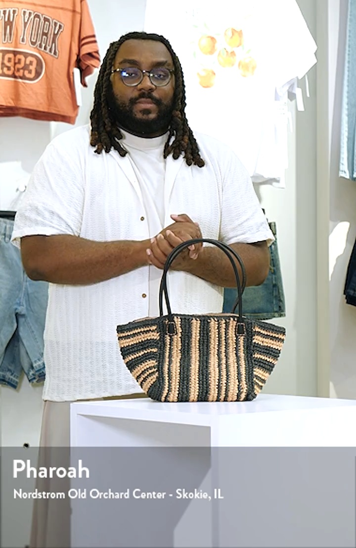 Madewell Handwoven Leather Medium Tote | Nordstromrack