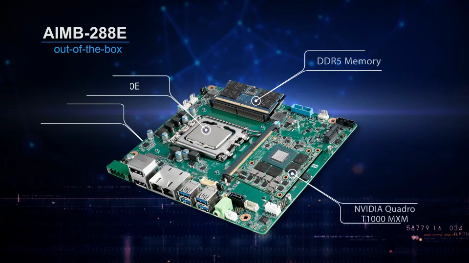 AIMB-288E / Alder Lake CPUとNVIDIA GPUを搭載
