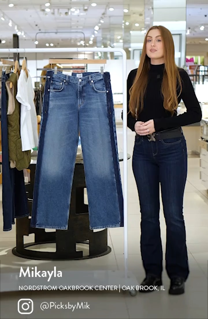 Citizens of Humanity Lindz Low Rise Easy Straight Leg Jeans