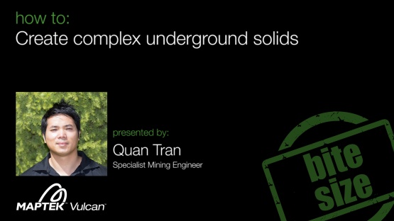 How to: Create complex underground solids