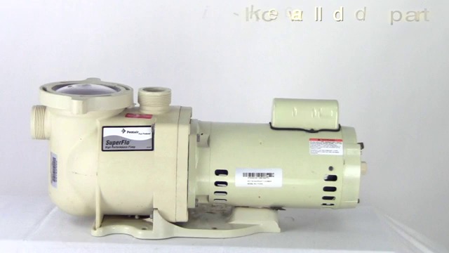Pentair SuperFlo 2 HP Single Speed Pump - 340040 - INYOPools.com