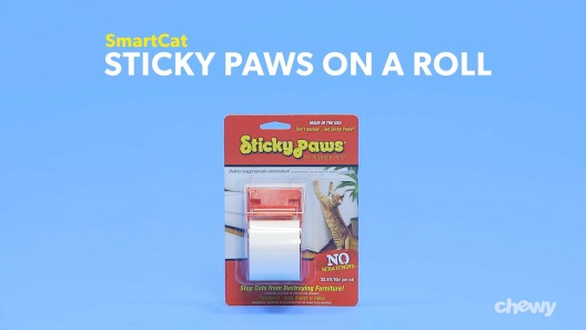 Sticky Paws on a Roll for Cats