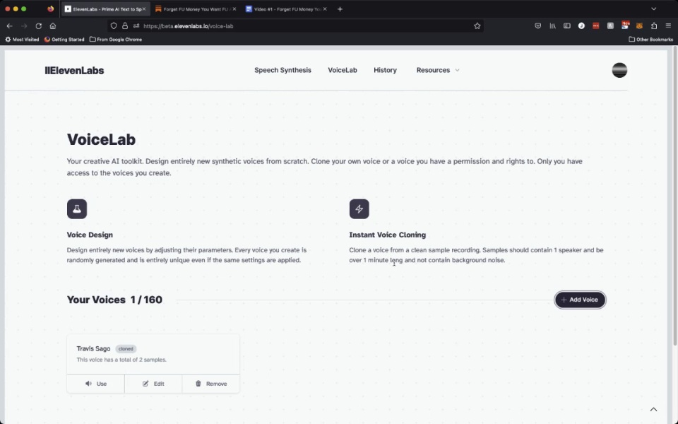 ElevenLabs - Create videos using your voice... without speaking a word