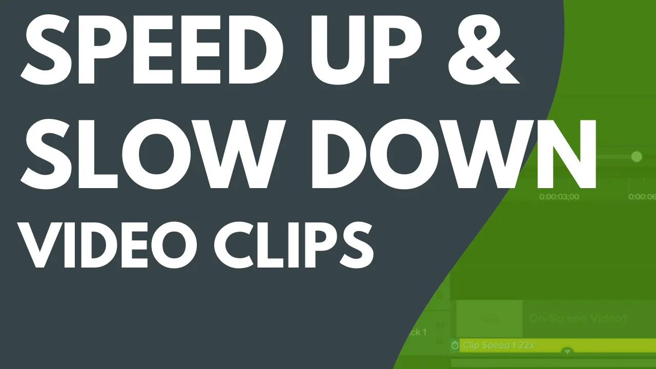 Speed Up or Slow Down Videos Easily